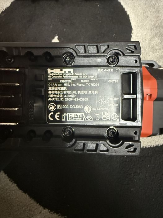 Нови! Hilti BX4 -22 -IF + B22-110+C4 230v