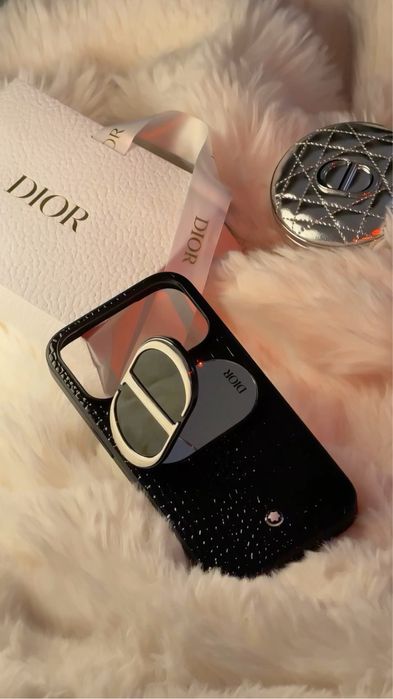 Зеркало на телефон чехол Dior