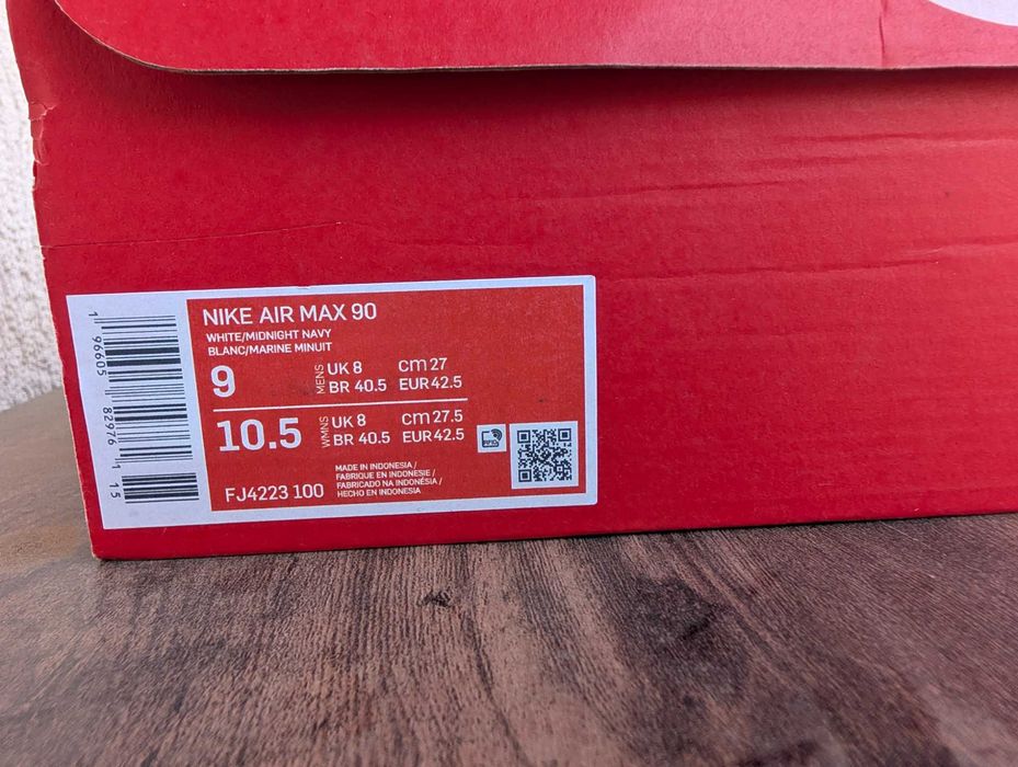 Nike Airmax 90, 42.5 - fj4223-100
