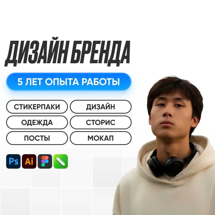 Дизайн одежды, стикерпаки, разработка постов и сторис