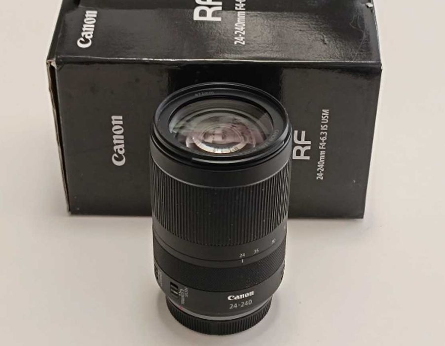 Обектив Canon RF 24-240mm f/4-6.3 IS USM | Като нов | Само тестван