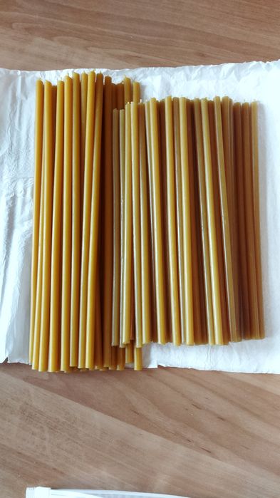 Свечи восковые разных размеров