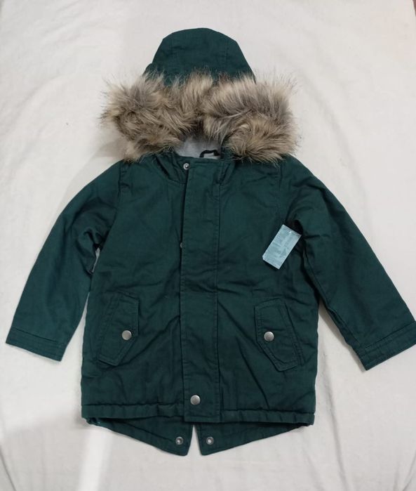 Фирменная куртка парка для мальчика