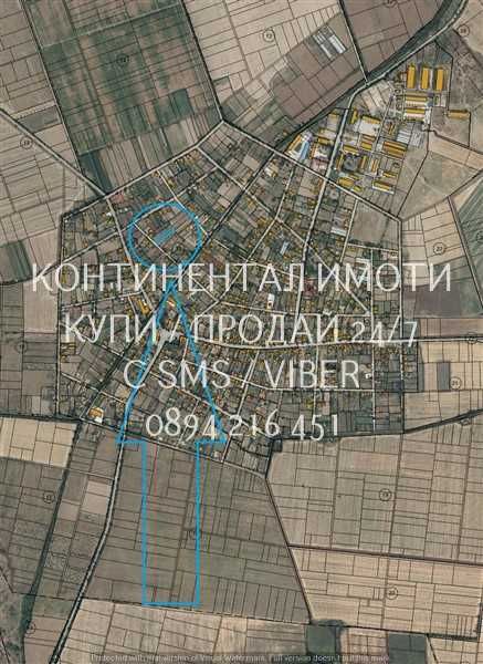 Продава се Парцел в с. Избеглии, Област Пловдив - 1040 кв.м за 11 €/кв.м - Снимка #2