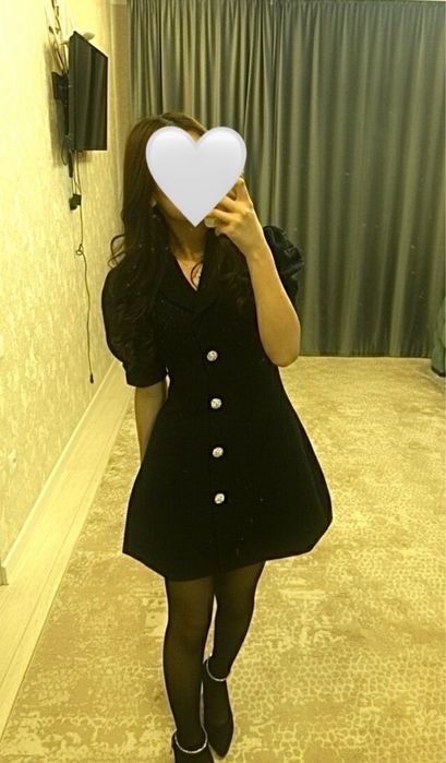 Вечернее платье черный