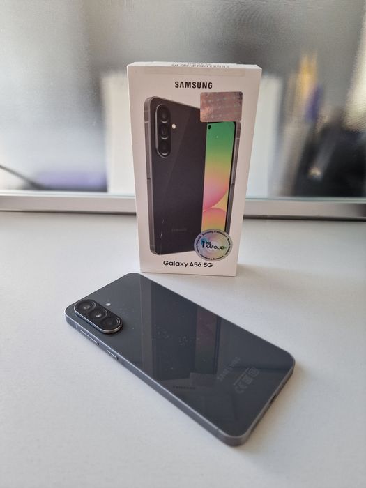 Samaung A56 8/128GB Black. Ideal.4 oylik telefon.