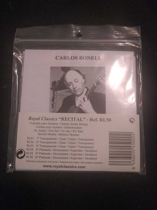 Струни за китара, концертен комплект, Royal Classics - Carlos Bonell