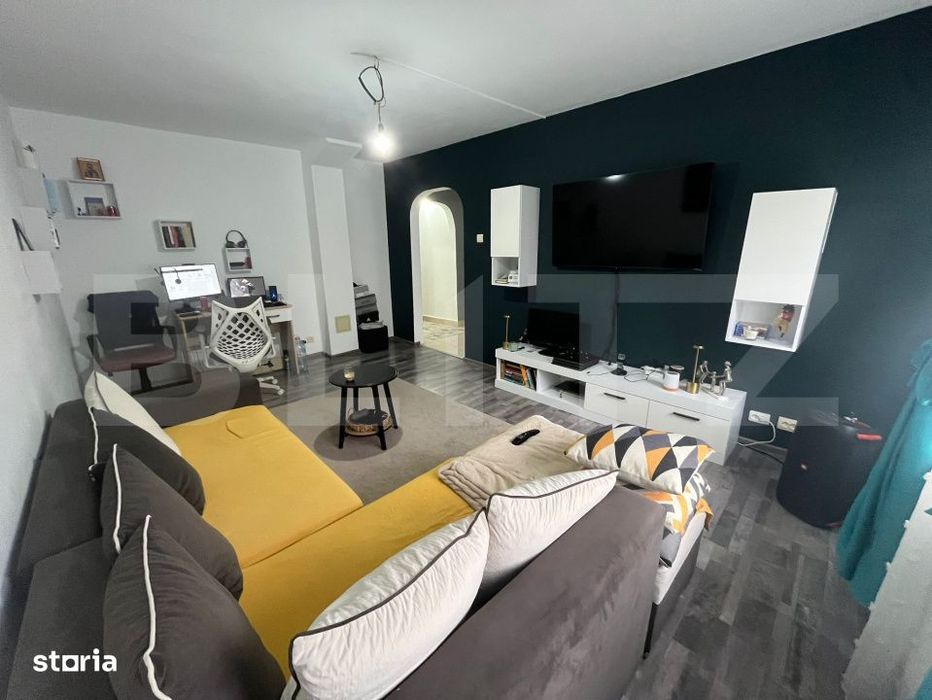 Apartament de 4 camere, 86 mp utili, parter – Gaesti, complet finisa — fotografia 3
