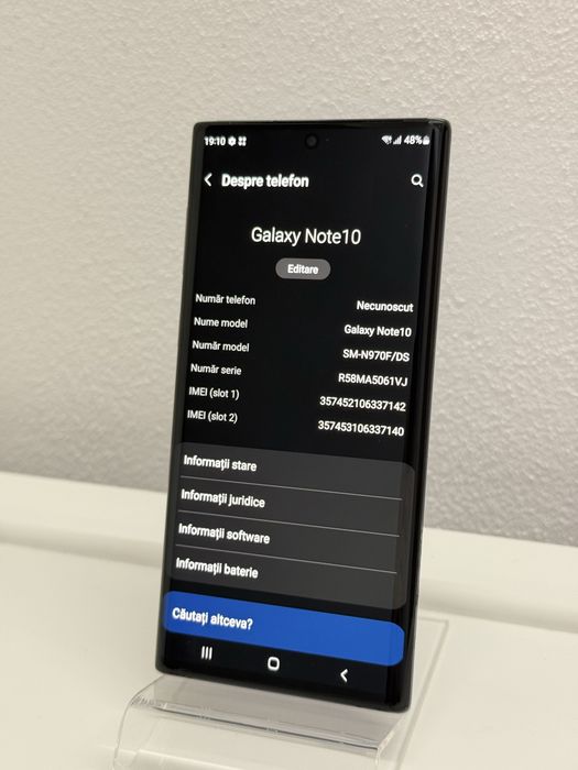 Samsung Galaxy Note10 256GB Dual SIM Aura Blue