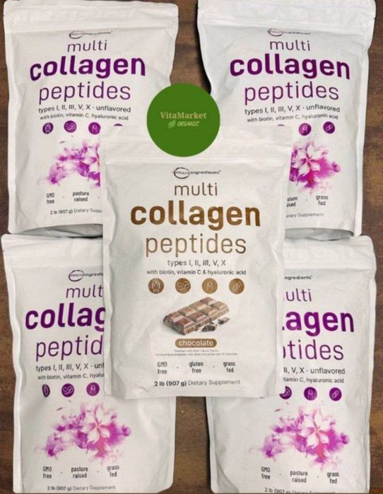 Multi Collagen Peptides,907gr,6 oyga yetadi,kollagen,коллаген