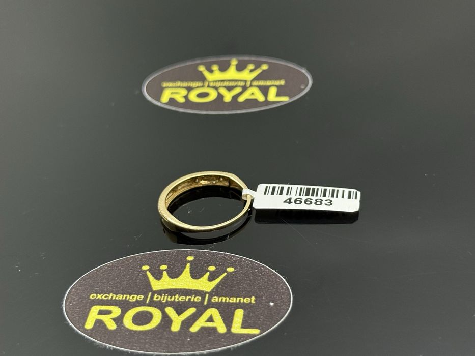 Bijuteria ROYAL : Inel AUR 14K NOU / 1.6 GR