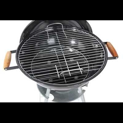 BBQ Kugel Grill, Градинско барбекю на въглища, кръгло с капак, Ф 42 см