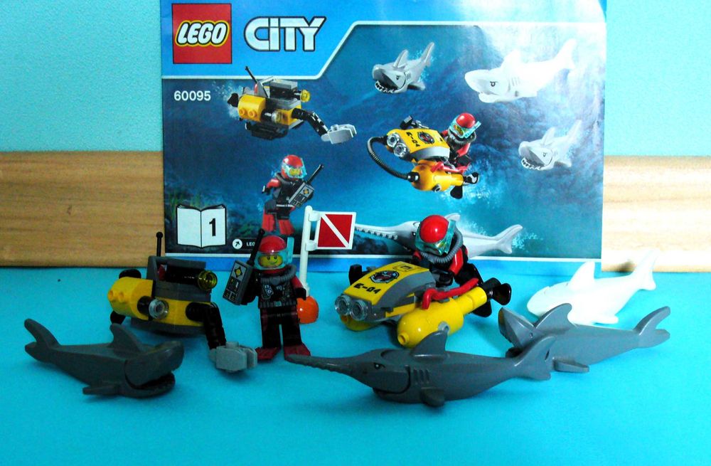 LEGO® City 60095 Дълбоководен изследователски кораб+60092+600991