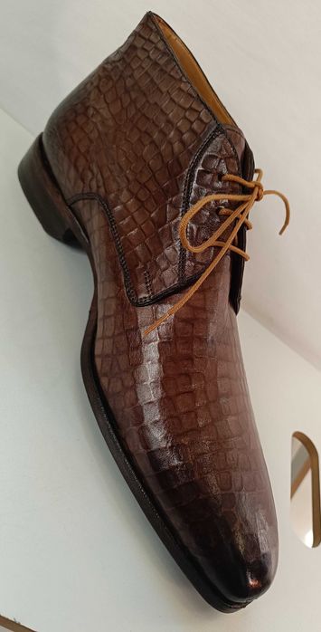 Ghete de lux 45 44.5 43 lucrate manual GREVE NOI piele naturala premiu