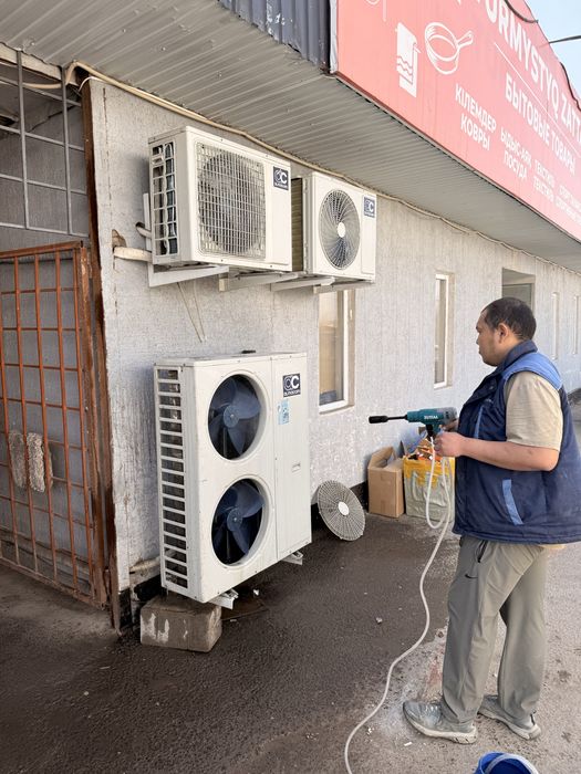 Установка кондиционера