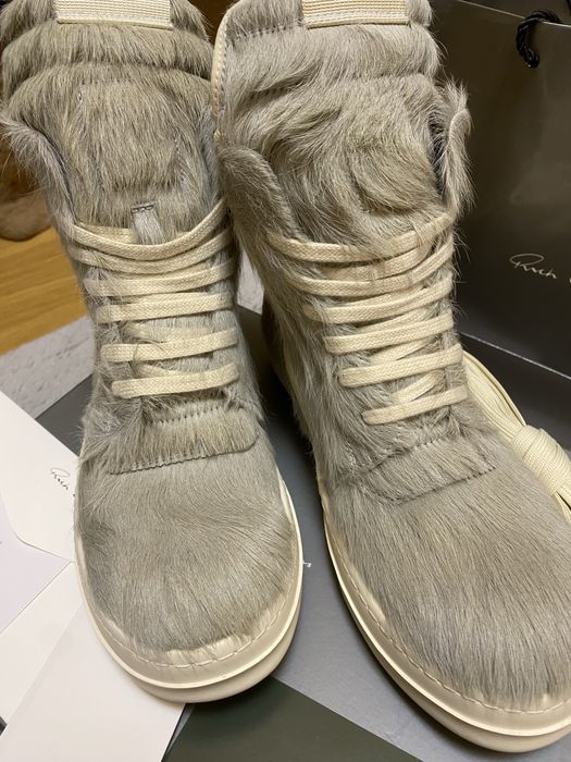 Rick Owens Geobasket Pony Hair