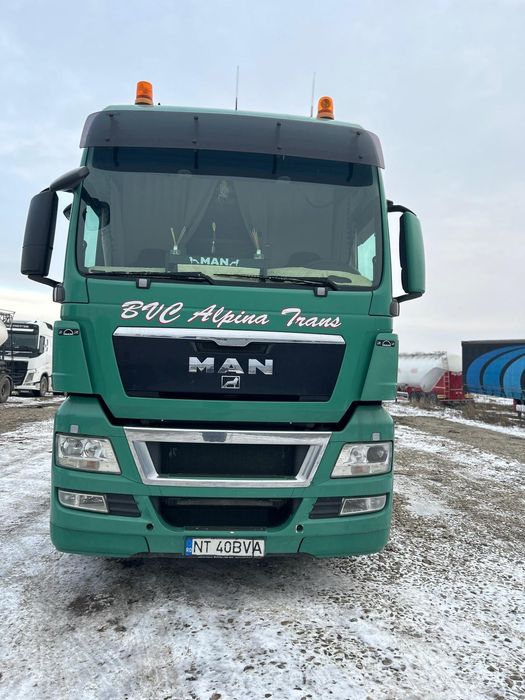 MAN TGX 26.480 EEV 6×2 axa liftanta trailet agabaritic