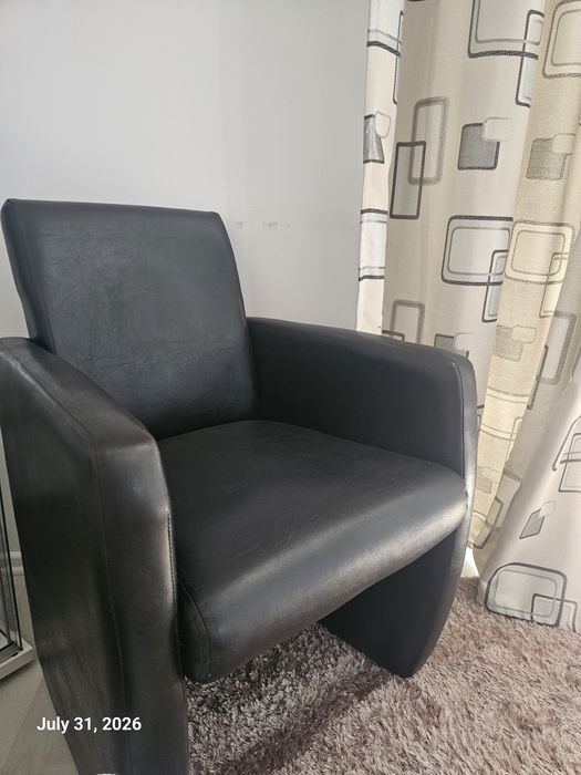 Fotoliu piele - 2 buc - Reducere 20%