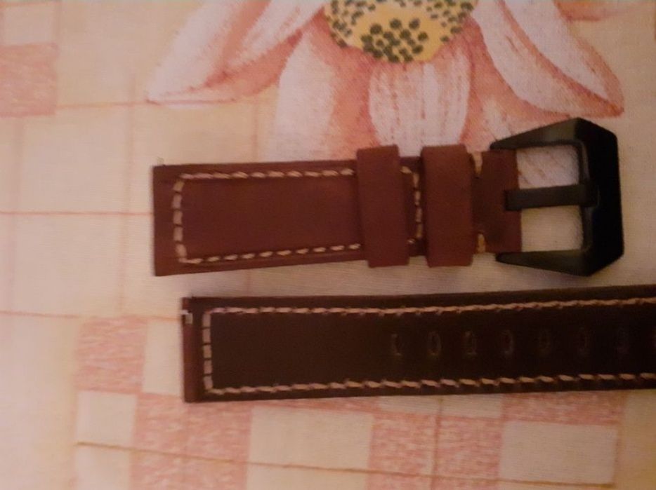 Curea ceas samsung galaxy 46 frontier 22mm maro seiko fossil timex