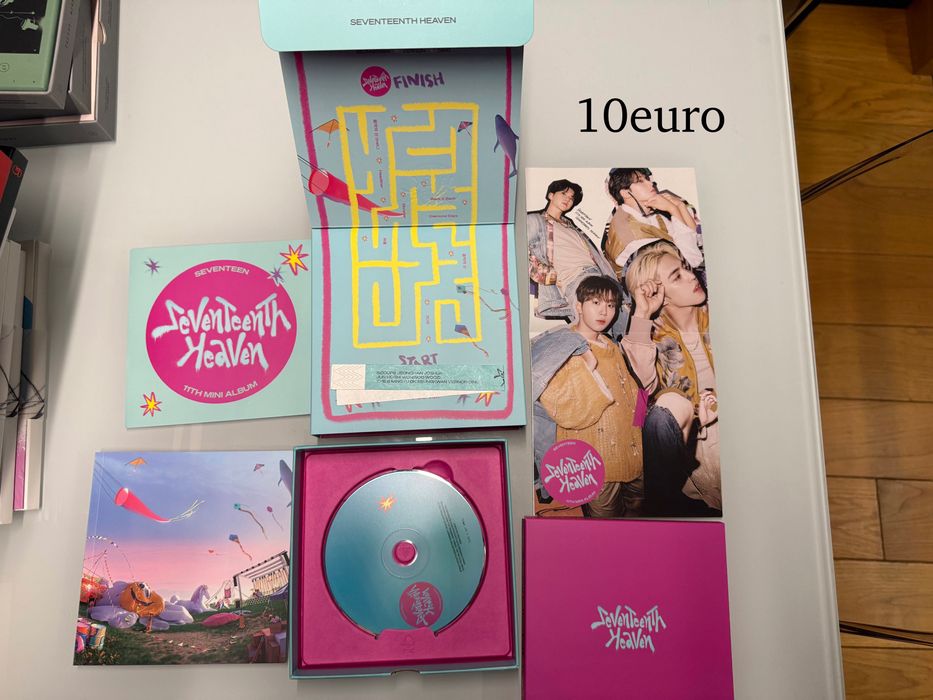 Kpop албуми и картички, Seventeen, enhypen, stray kids, black pink