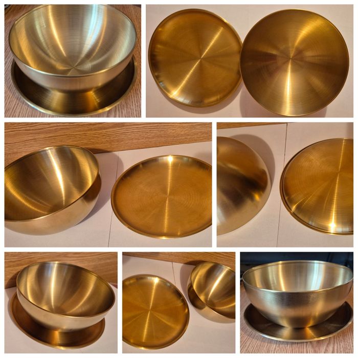 Termos/Pahar termic/cană+Bol/farfurie oțel inoxidabil