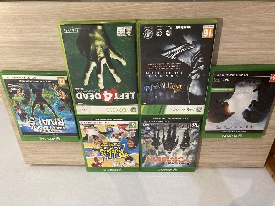 Диски оригиналы для xbox360 и Xbox One