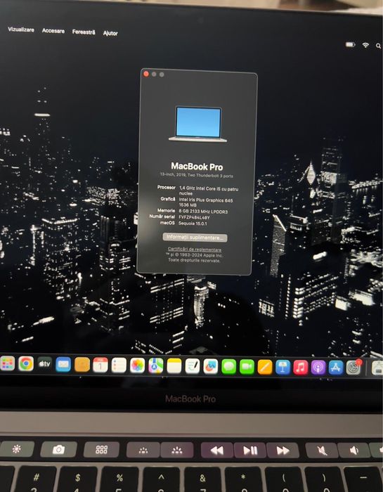 MacBook Pro13 Touch Bar 2019
