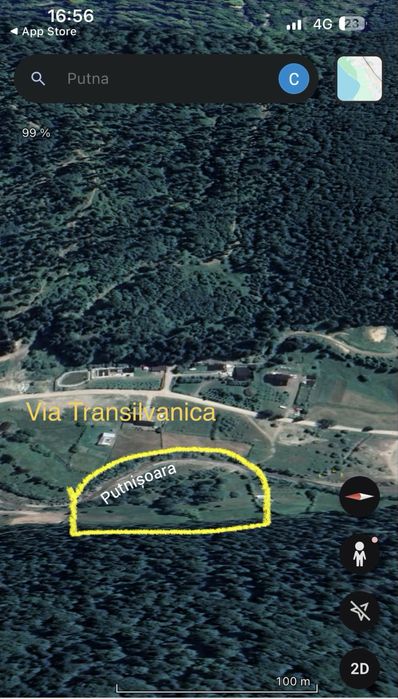 Vand 6888 mp in Putna Sv - ideal complex turistic / pensiune