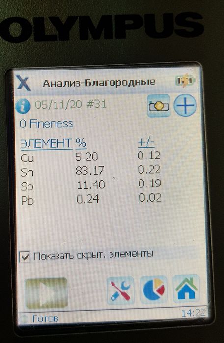 Баббит оловянный Б83