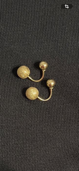 Cercei noi 2,35 gr aur 14K