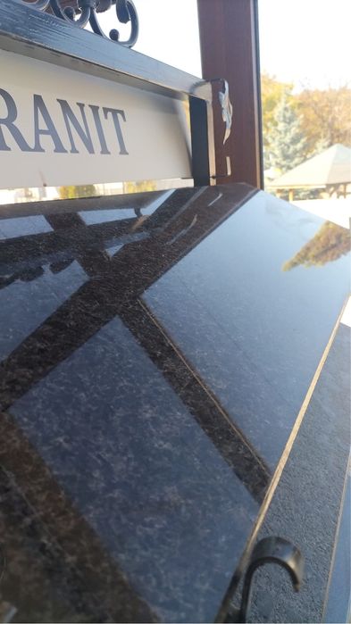 Glafuri granit + picurator 7 bucati Galaxy black