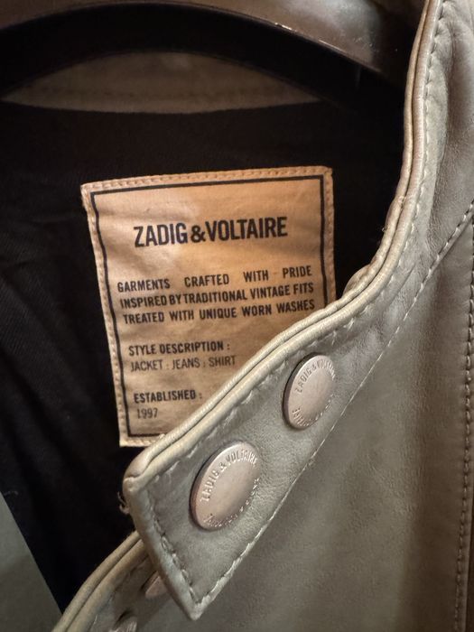 Кожено яке  Zadig& Voltaire