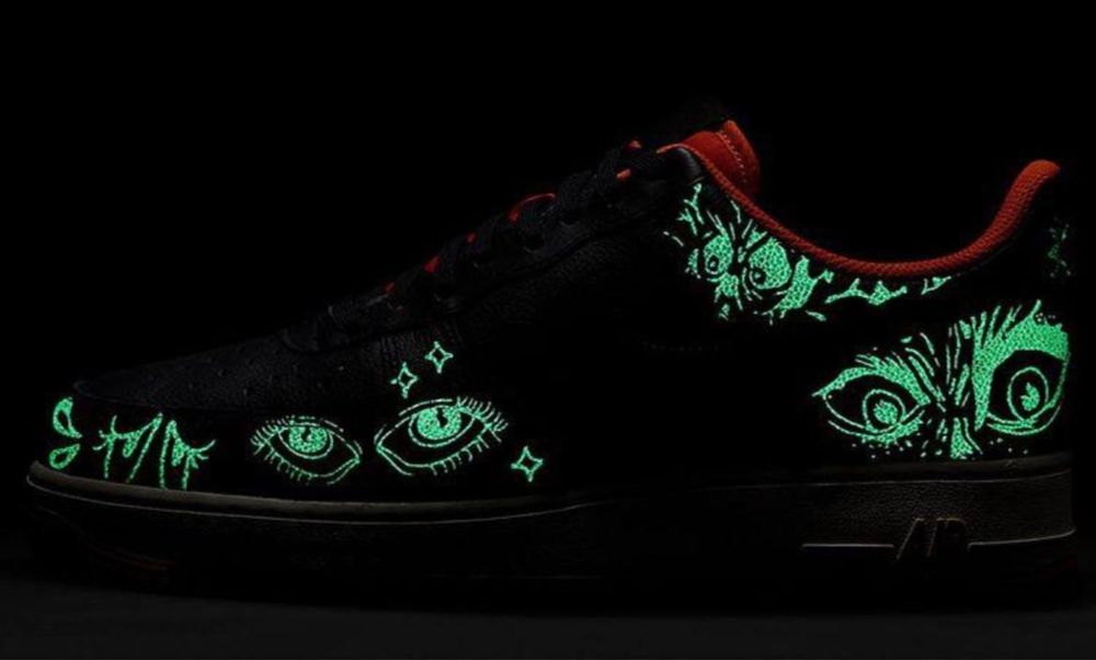 Кроссовки AIR FORCE 1 Halloween