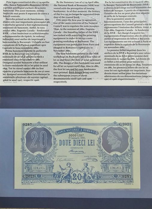 Schimb colita 20 Lei si replica polimer doue dieci Lei pentru colita 10.000 Lei