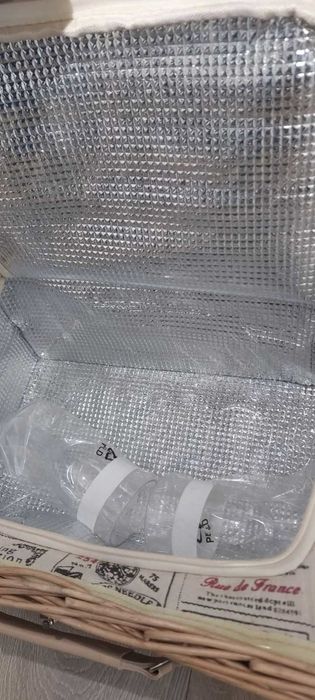 Ратанова Кошница за Пикник За Двама