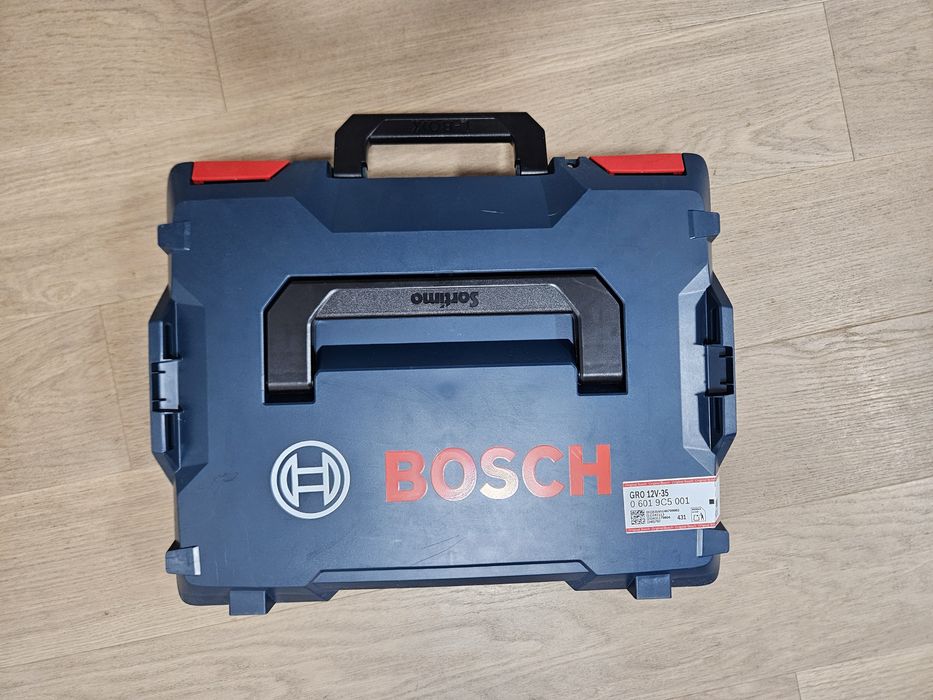 Bosch Professional GRO 12V-35 – Acumulator + Încărcător – L-BOXX + Garantie