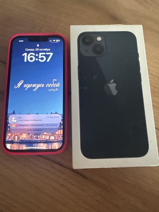 Продам айфон 13. Цвет Midnight