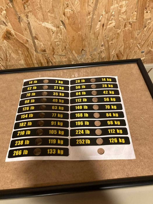 Лег преса с вградени тежести