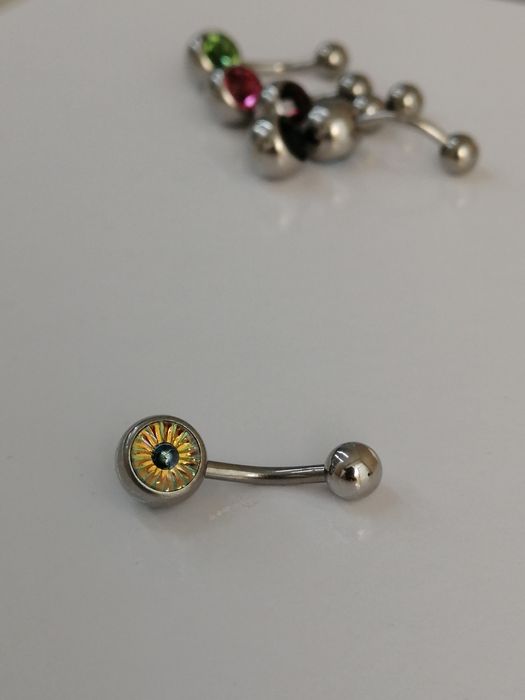 Серьги для пирсинга пупка