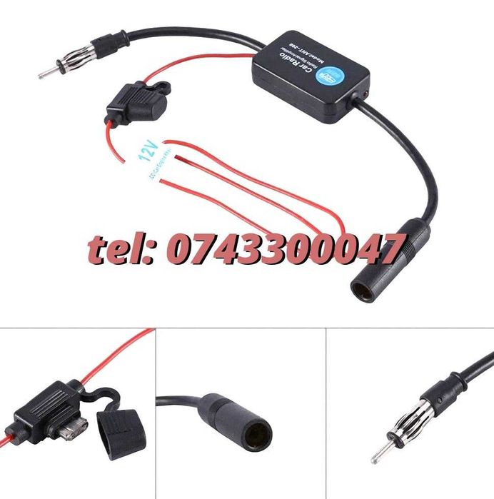 Amplificator Antena Cb Fm 12v Auto Camioane