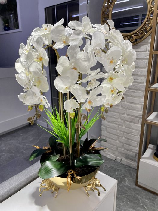 Декор цветок кашпо