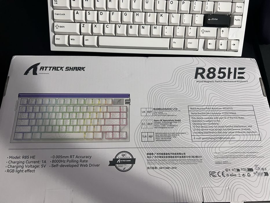 Магнитная Клавиатура Attack shark R85HE