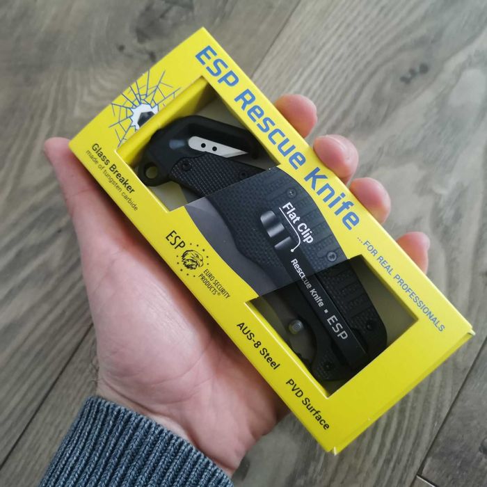 ESP RК-01 ЧЕХИЯ Rescue Knive сгъваем нож Euro Security Products  AUS 8