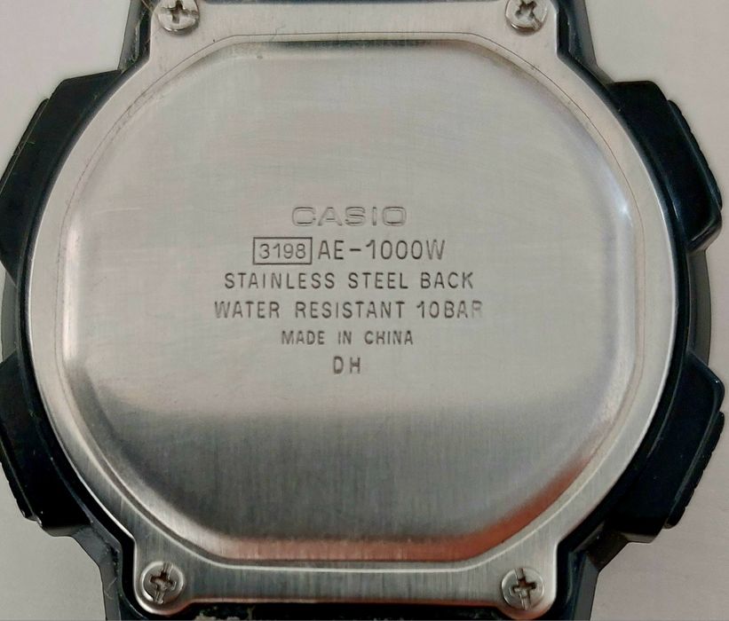 CASIO Pánské Hodinky Ae-1000w 1av (Zd073a) - Světový Čas