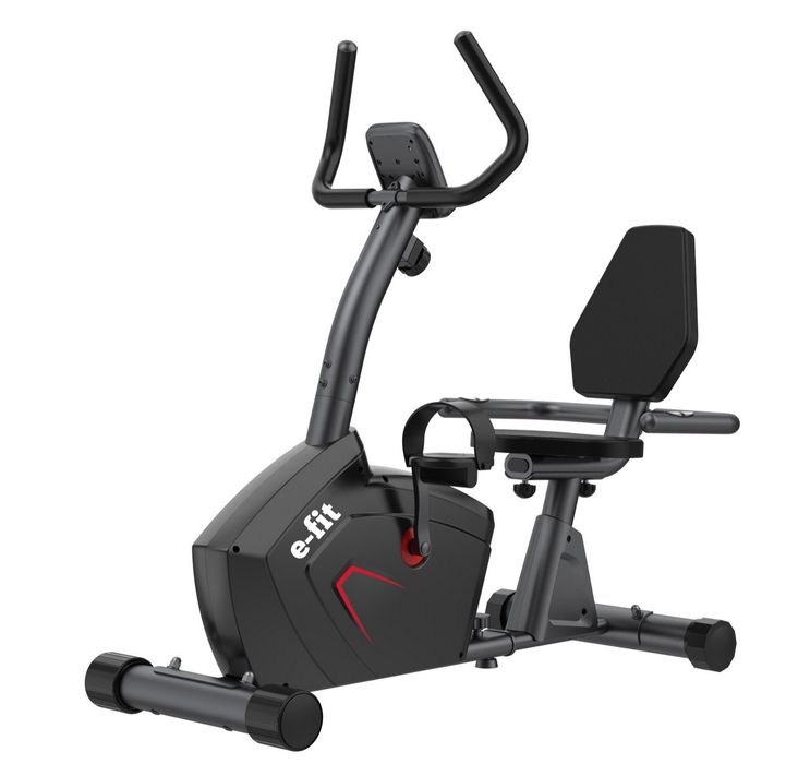Bicicleta Fitness Magnetica Orizontala E-fit CP-6403 Electrica 150 kg