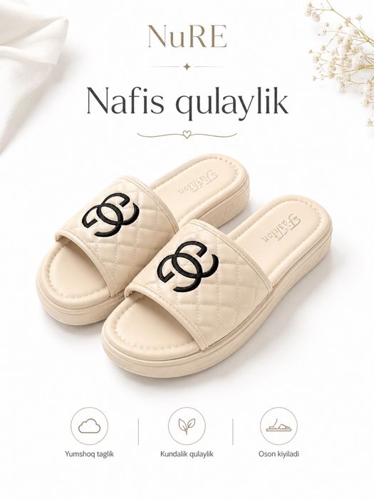 Ayollar uchun qulay oyoq kiyim