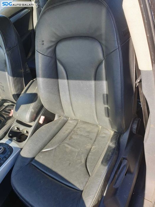 Scaun Stanga Fata Sofer Piele Neagra cu Incalzire Audi Q5 2008 - 2016 [C4800]