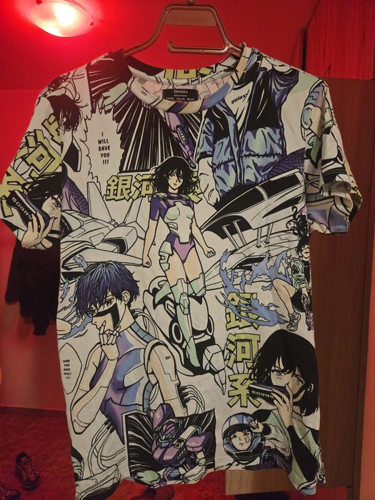 Oversize Тениски anime от new yoker и bershka рамер M и S