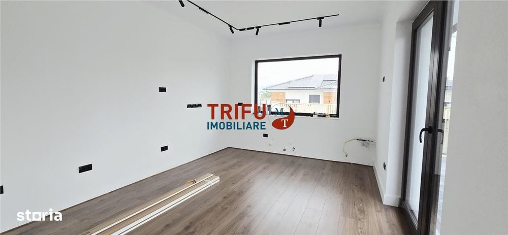 Casă individuală modernă la cheie, 4 camere, panouri solare 6kW – Zona