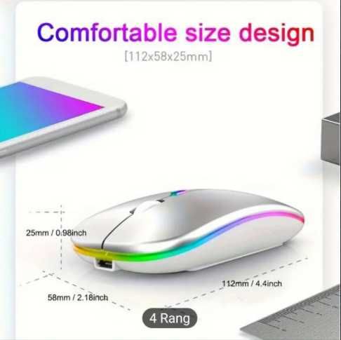 Wireless mouse zaryadlanivchi sichqoncha